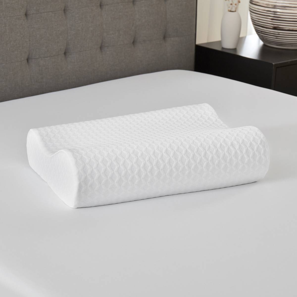 Bodipedic™ Gel Support Contour Memory Foam Bed Pillow - Boscov's