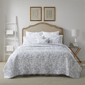 Laura Ashley® Amberley Cotton Reversible Quilt Set - image 1