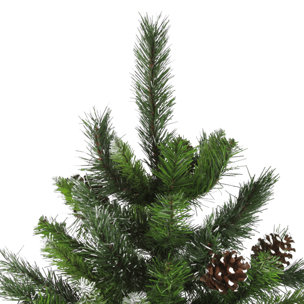 Northlight 7ft. Snowy Delta Pine White Tipped Christmas Tree