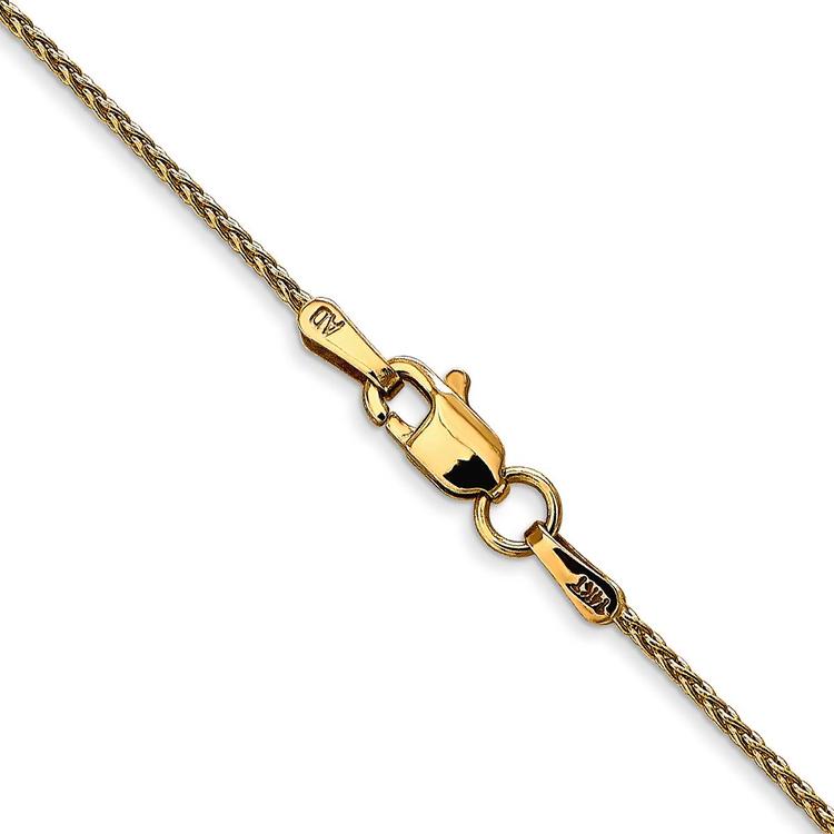 Unisex Gold Classics™ 1.20mm. 14k Parisian Wheat 14in. Necklace