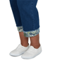Plus Size Alfred Dunner Indigo Girls Floral Hem Pull On Jeans - image 5