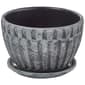 Paddock 4.5in. Ceramic Planter Cockleshell Bowl - image 1
