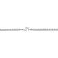 Mens Lynx Stainless Steel Square Rolo Chain Necklace - image 2