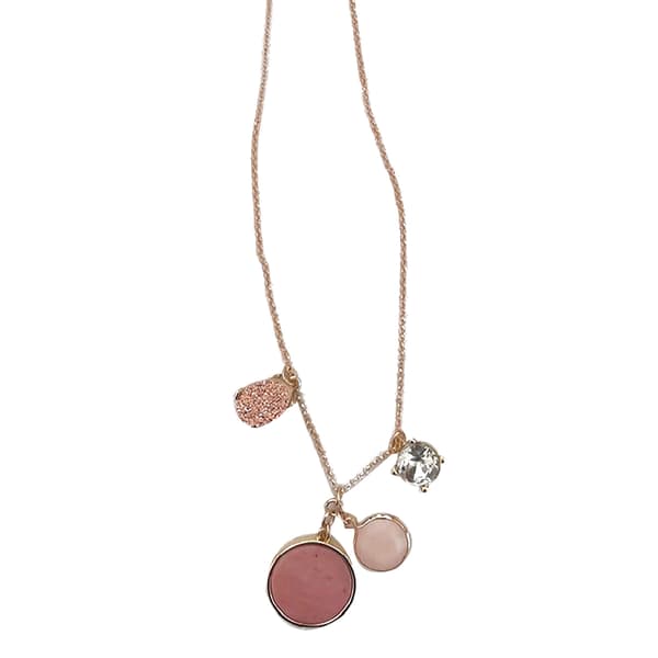 Ashley Cooper(tm) Cluster Pendant with Druzy Stone & Cat Eye