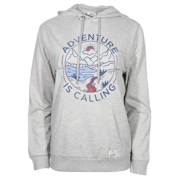 Womens Mountain & Isles Graphic Hoodie Sweatshirt