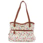 MultiSac Oakland 4-Poster Floral Shopper - White Belladona - image 1