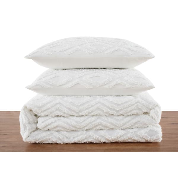 Brooklyn Loom Jameson Tufted Chenille Comforter Set
