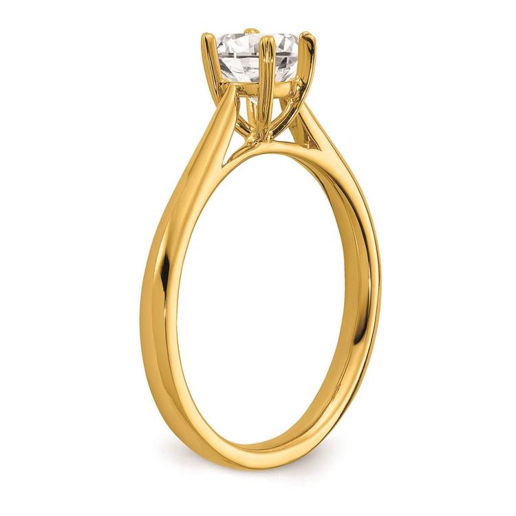 Pure Fire 14kt. Gold 1/2ctw. Lab Grown Diamond Engagement Ring