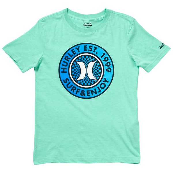 Boys &#40;8-20&#41; Hurley Short Sleeve Graphic Tee - Aqua - image 