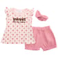 Toddler Girl Rene Rofe(R) 3pc. Sweet Strawberry Top & Shorts Set - image 1
