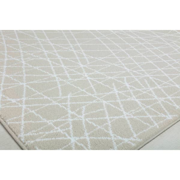 Mason Brooks Azalea Geometric Crisscross Contemporary Area Rug