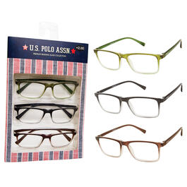 Mens U.S. Polo Assn.&#40;R&#41; 3pk. Reader Glasses Set
