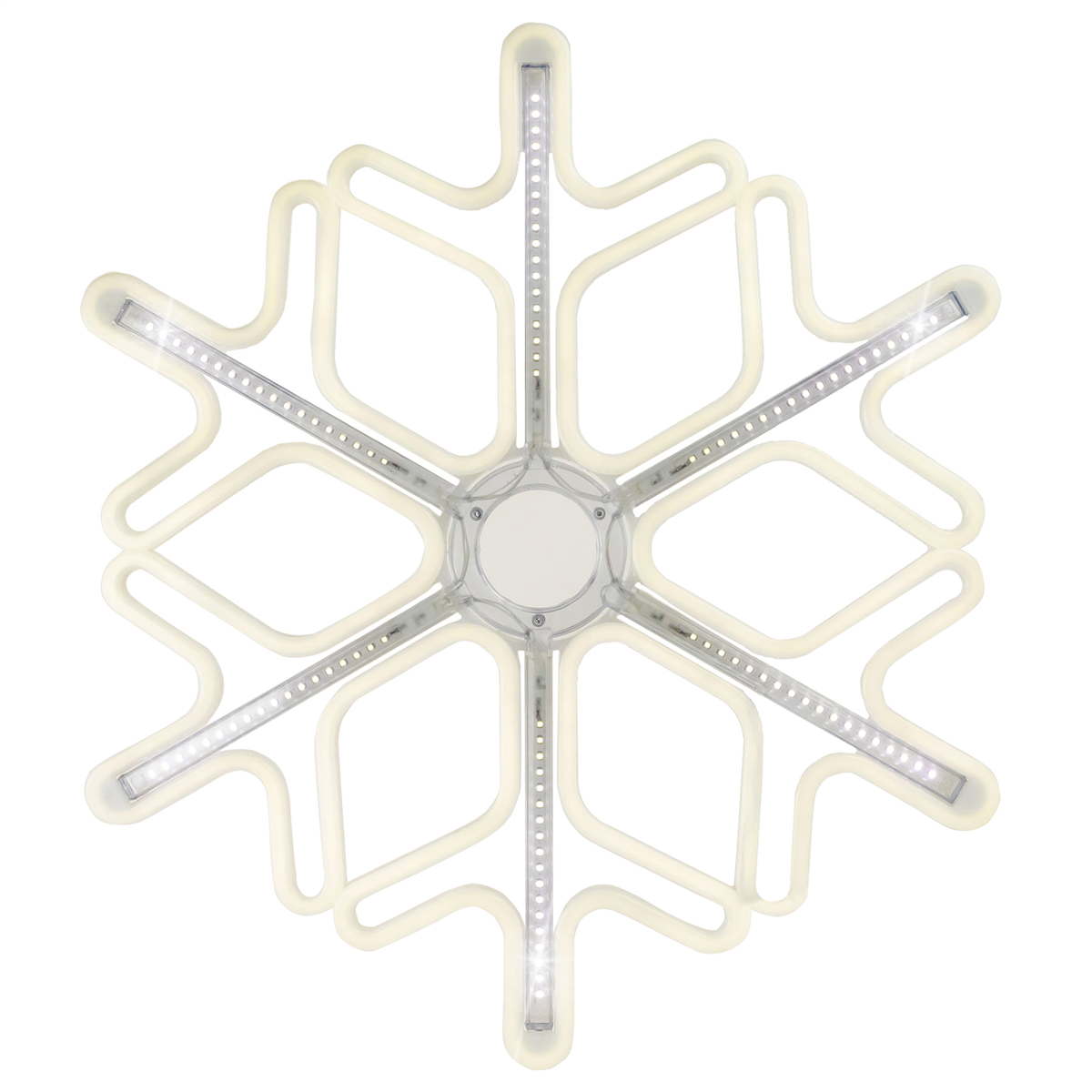 Northlight Cascading Lighted Snowflake Outdoor Christmas Décor