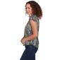 Plus Size Emaline Key Items Cap Sleeve Scoop Neck Tee - image 3