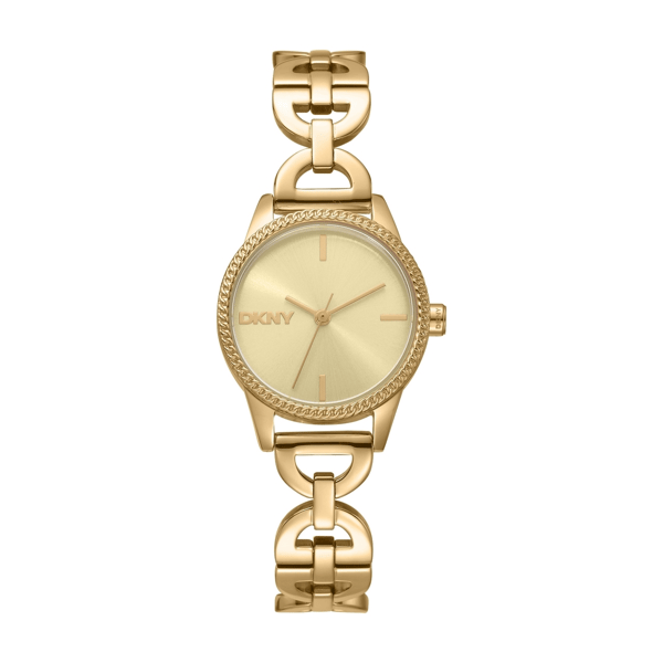 Womens DKNY Open Link Gold-Tone Bracelet Watch DK1L113M0245 - image 