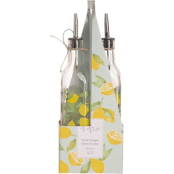 Fresh Picks 17oz. Lemon Oil & Vinegar Bottle - image 