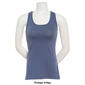 Juniors Aveto Solid Racer Back Tank Top - image 7