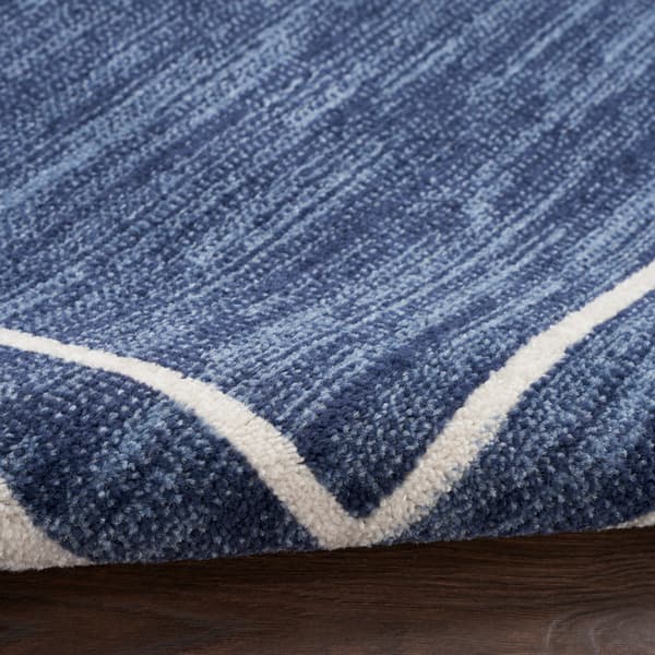 Nourison Essentials Bordered Indoor/Outdoor Large Area Rug