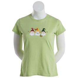 Womens Top Stitch by Morning Sun Mini Gnomes Tee
