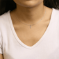 Haus of Brilliance Lab Grown Diamond 3-Stone Pendant Necklace - image 4