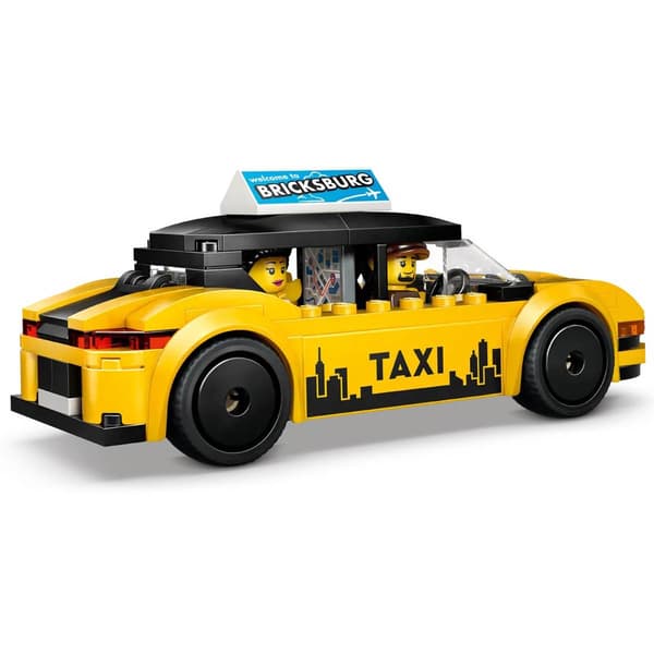 LEGO® City Yellow Taxi Building Kit