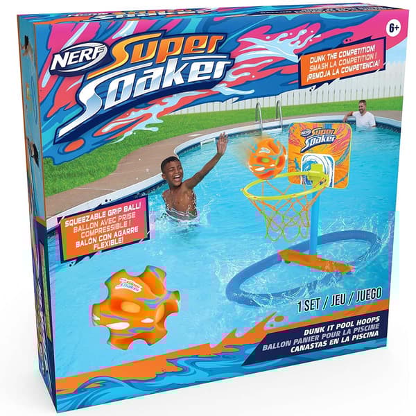 Nerf Super Soaker Dunk It Pool Hoops
