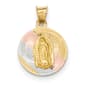 Unisex Gold Classics(tm) 14kt. Lady of Guadalupe Pendant - image 1