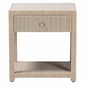 bali & pari Nata Bohemian Woven Natural Grasscloth Nightstand - image 3
