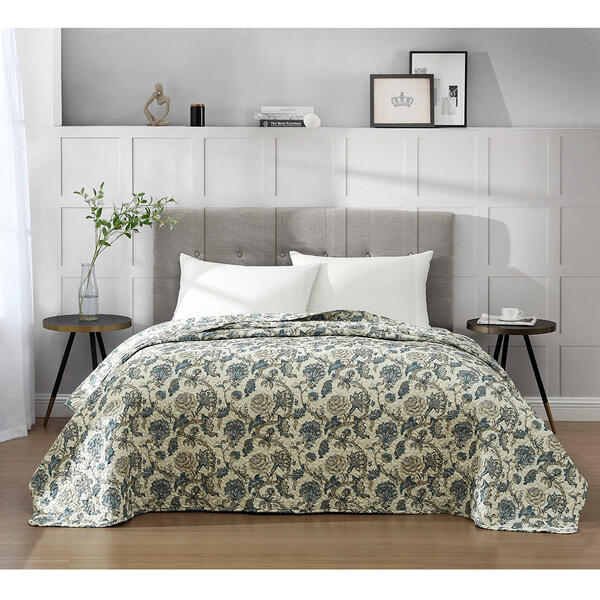 Ashley Cooper&#40;tm&#41; Paris Jacobean Quilted Bedspread - image 