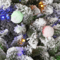 Seasonal LLC LED Snow Kissed Pine 7ft. Flocked Christmas Tree - image 5