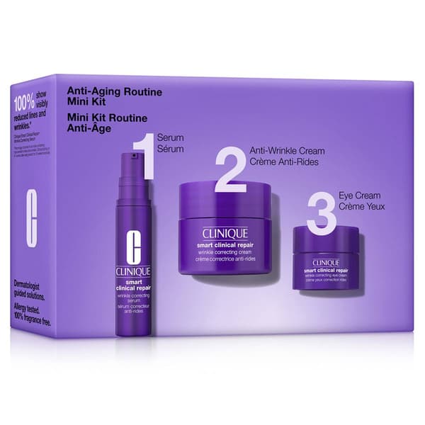 Clinique Anti-Aging Routine: Mini Smart Clinical Repair Skincare