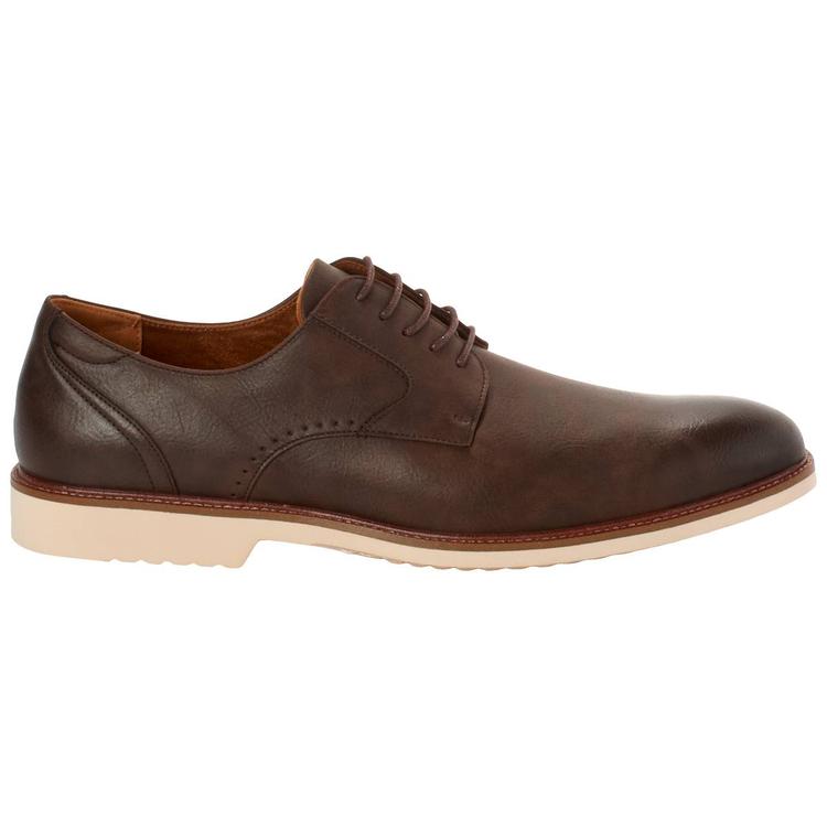 Mens Stacy Adams Vinson Plain Toe Lace Up Oxfords