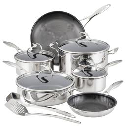 Circulon(R) 12pc. Stainless Steel Cookware and Utensil Set