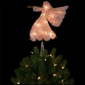 Northlight 10in. Gold Angel Tree Topper Warm White Lights - image 4