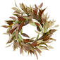 Northlight Seasonal 22in. Neutral Fall Colored Leaves Wreath - image 1