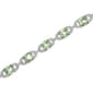 Haus of Brilliance Green Amethyst & 1/20ctw. Diamond Bracelet - image 4