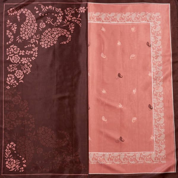 Womens Steve Madden 2pk. Floral Paisley Silk Square Scarf Set