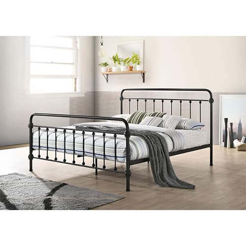 Elements Lucy Metal Bed Headboard & Foot Board Support System