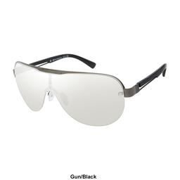 Mens SOUTHPOLE Metal Shield Sunglasses
