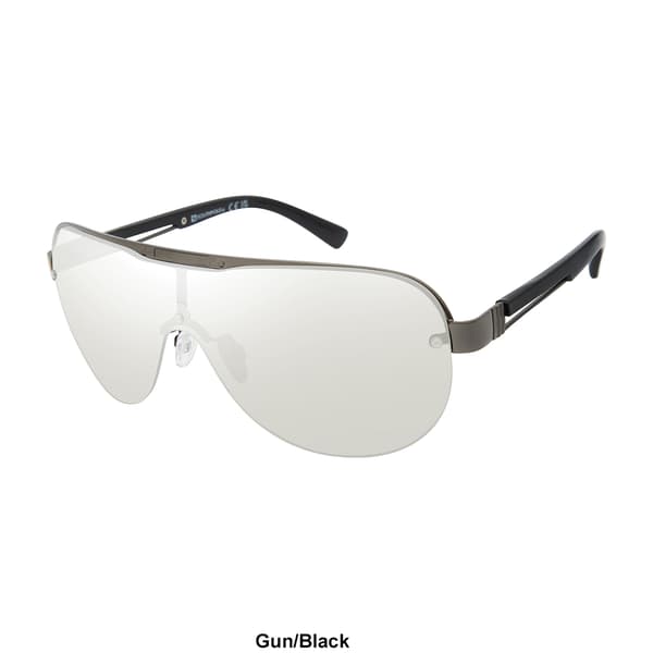 Mens SOUTHPOLE Metal Shield Sunglasses