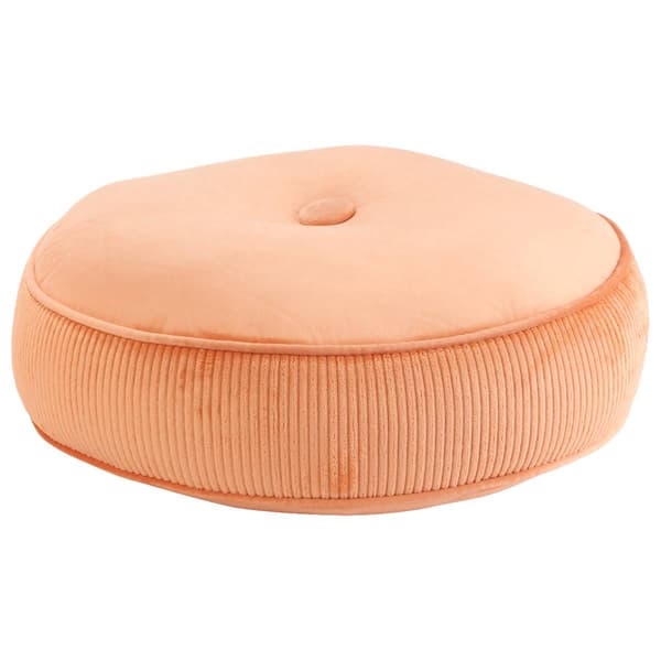 Milan Velvet Corduroy Round Decorative Pillow - image 
