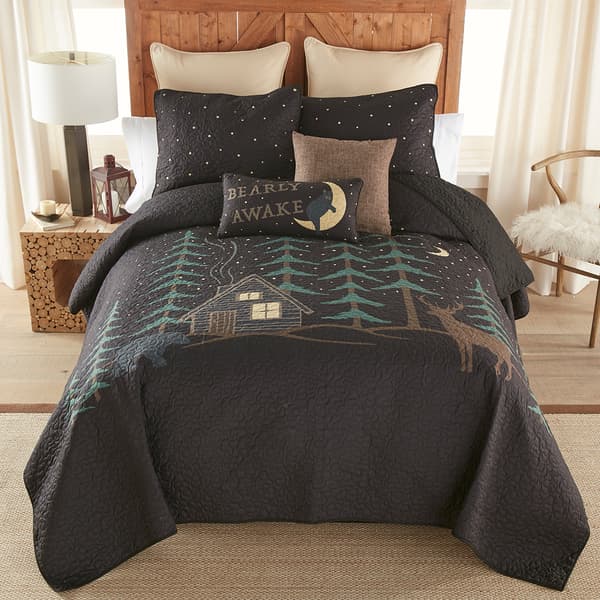 Donna Sharp Evening Lodge 140 TC Quilt Set