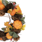 Northlight 13.5in. Pumpkin & Pinecone Fall Harvest Wreath - image 2