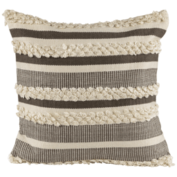 Northlight Handloom Woven Outdoor Square Throw Pillow - Grey