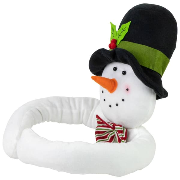 Northlight Seasonal 25in. Plush Snowman Christmas Tree Topper