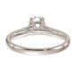 Pure Fire 14kt. White Gold 1/2ct Certified Lab Grown Diamond Ring - image 5