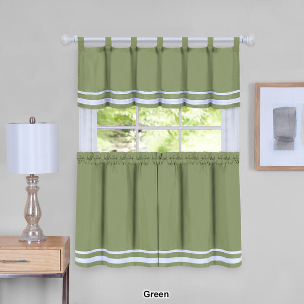 Achim Dakota Kitchen Curtain Set