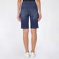 Womens d. jeans® High Rise Side Vent Denim Bermuda Shorts - image 2