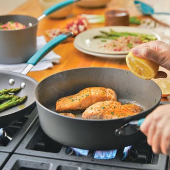 Rachael Ray Hard Anodized Nonstick, Orange Cookware Review