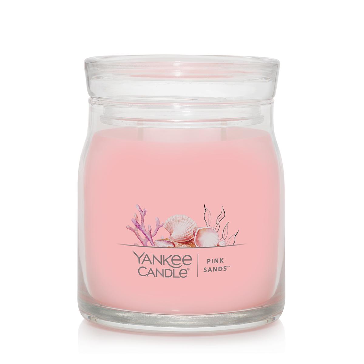 Yankee Candle® 13oz. Signature Pink Sands™ Medium Jar...